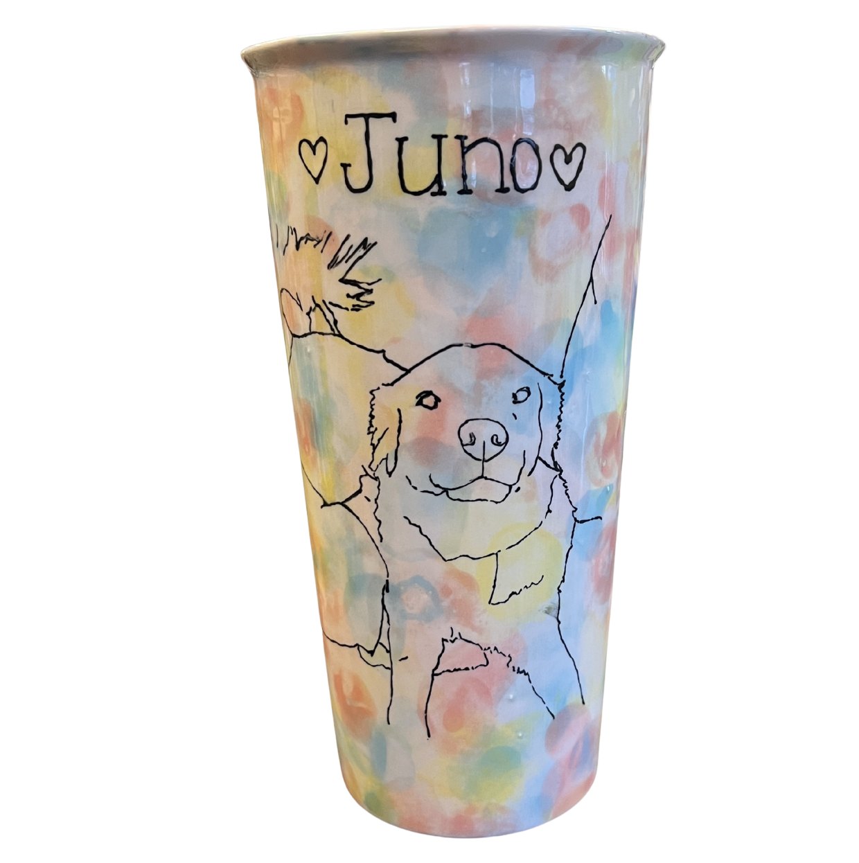 Watercolor Portrait Tumbler