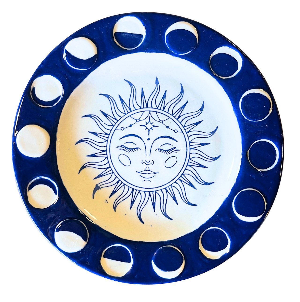 Blue Phase Salad Plate