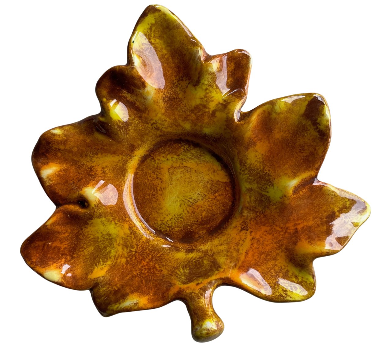 Fall Leaf Votive