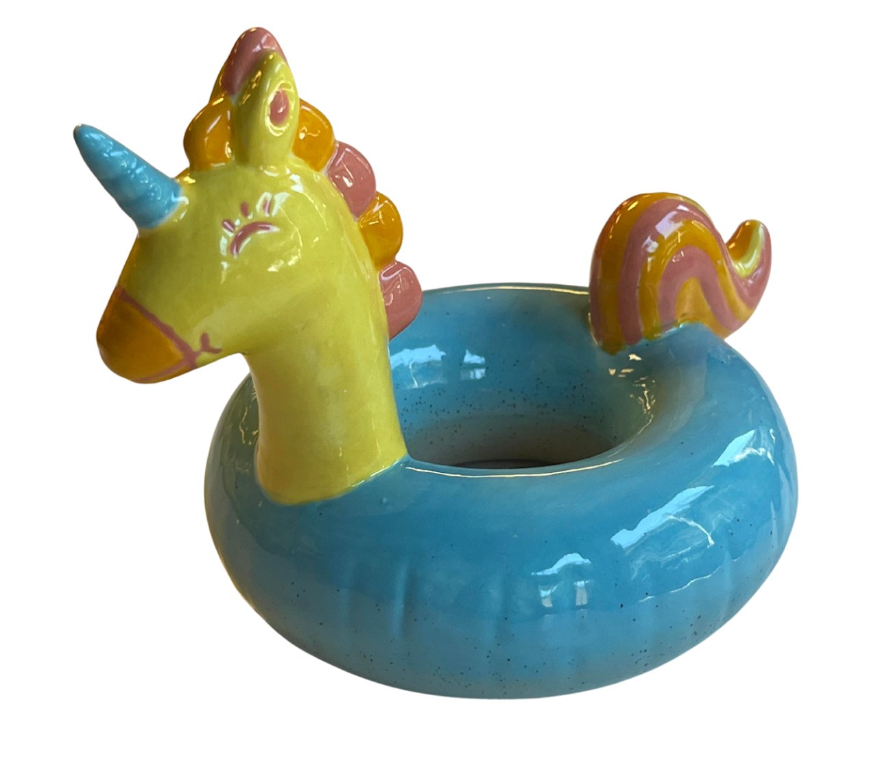 Peachy Unicorn Pool Floaty