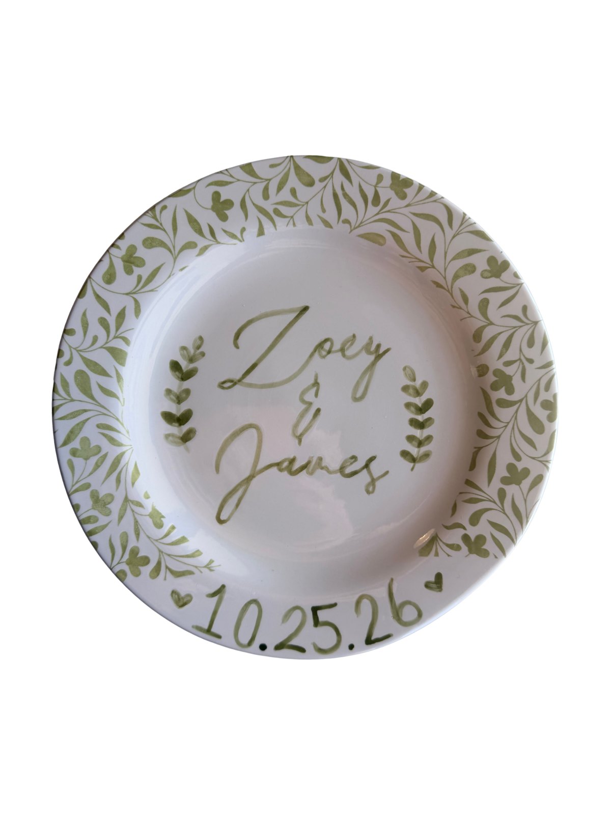 Wedding Day Plate