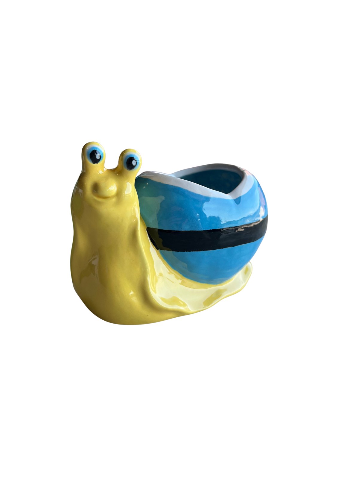 Bubbles the Snail Planter