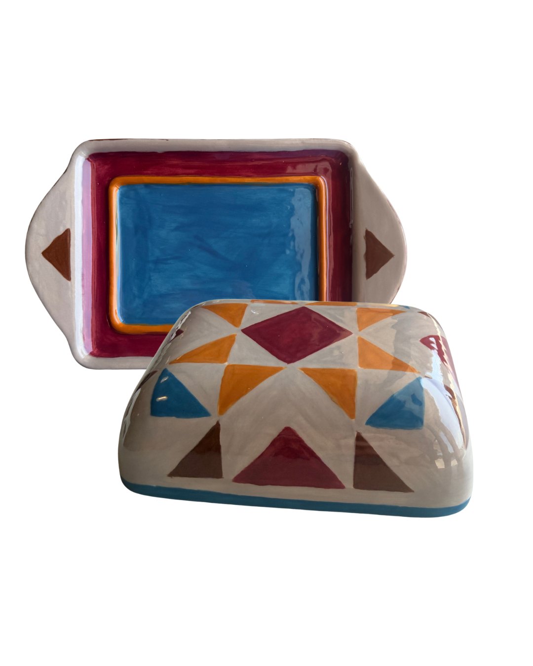 Quilted Butter Dish